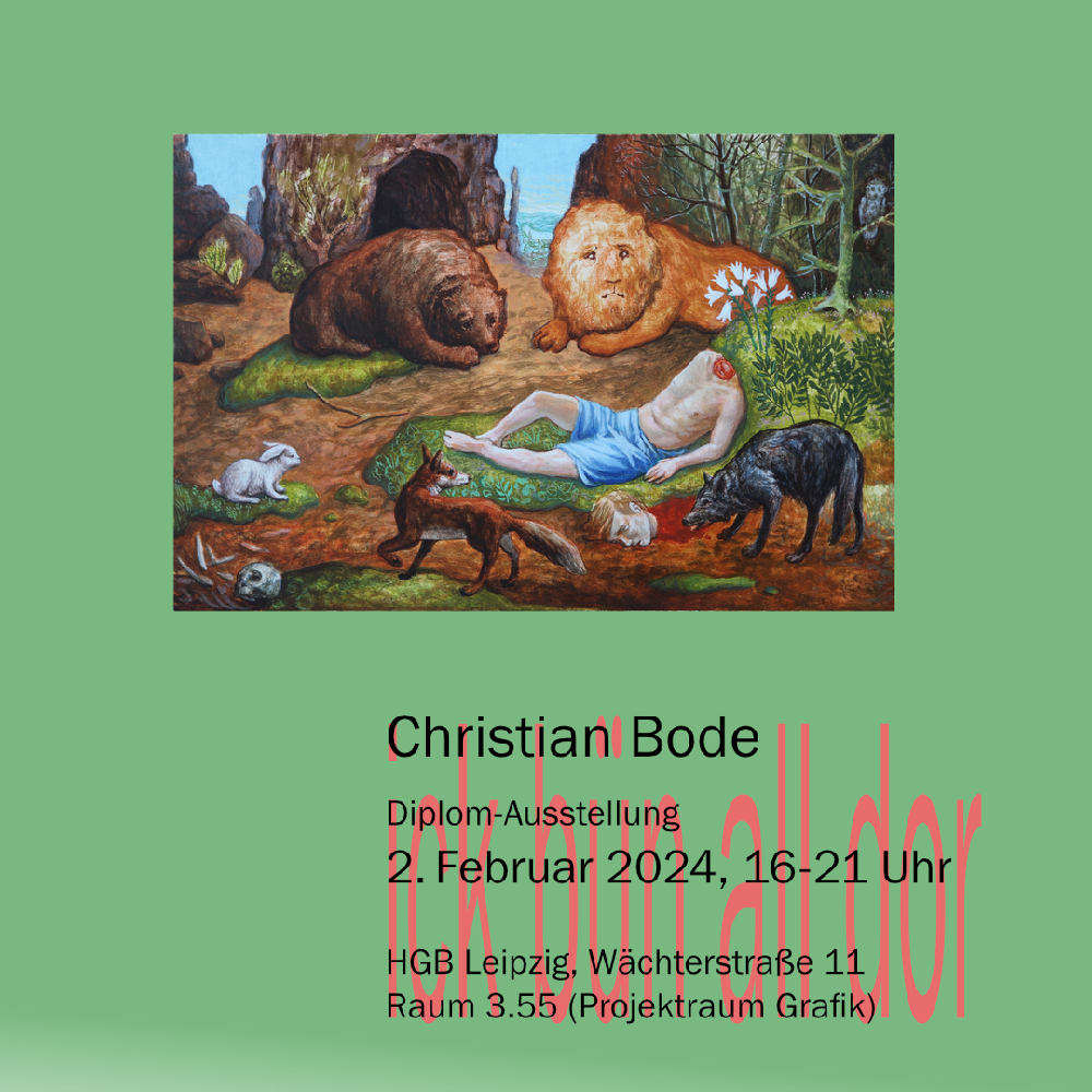 Diplomausstellung Christian Bode