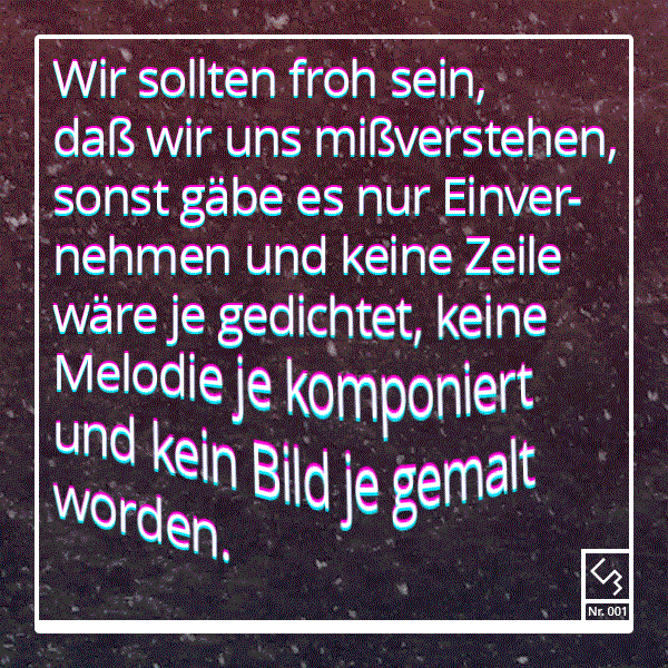 Quecksatz Nummer 001